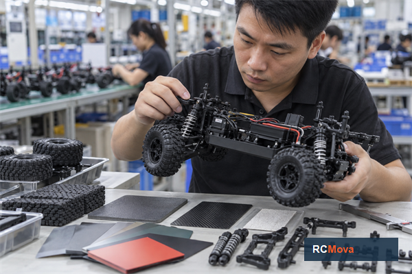 Durable RC Toy Chassis Materials: How Buyers Compare Options — RC toy sourcing overview RCMova factory and product photograph for Durable RC Toy Chassis Materials: How Buyers Compare Options