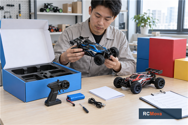 How to Source Giftable Remote Control Cars for Retail and Private Label — RC toy sourcing overview RCMova factory and product photograph for How to Source Giftable Remote Control Cars for Retail and Private Label