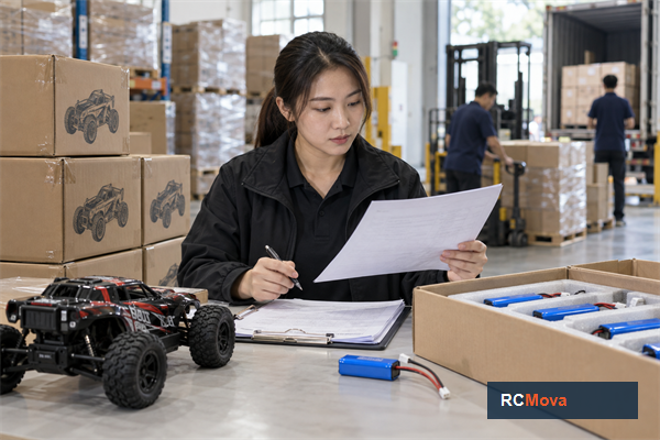 RC Toy Battery Shipping Guide: What Buyers Should Confirm Before Dispatch — RC toy sourcing overview RCMova factory and product photograph for RC Toy Battery Shipping Guide: What Buyers Should Confirm Before Dispatch