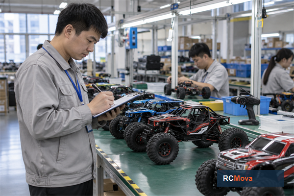 RC Toy Quality Control Checklist for B2B Orders — RC toy sourcing overview RCMova factory and product photograph for RC Toy Quality Control Checklist for B2B Orders