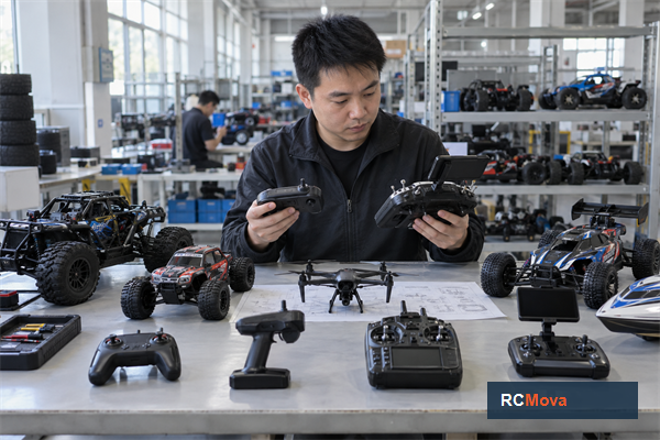 What Should Buyers Check for Toy Type and Age Group When Sourcing Remote Control Toys? — RC toy sourcing overview RCMova factory and product photograph for What Should Buyers Check for Toy Type and Age Group When Sourcing Remote Control Toys?